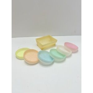Tupperware Pastel Coaster‎ Set of 6